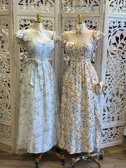 Floral Maxi Dress -Stretchy, Estira