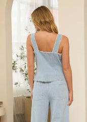 KIMBERLY BUTTON FRONT VEST