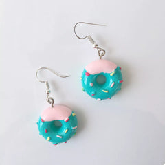 Donut Dangle Earrings
