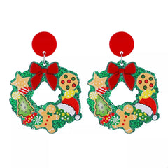 Christmas Dangle Earrings