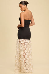 Daniella Strapless gown
