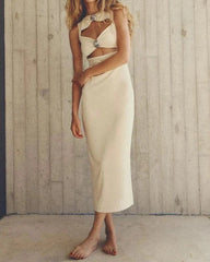 SELENA CUT-OUT MAXI DRESS