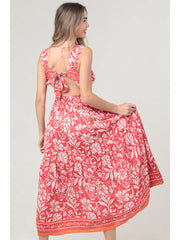 The Savannah Open Back Maxi Dress