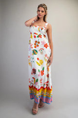 The Bianca Tropical Maxi Dress