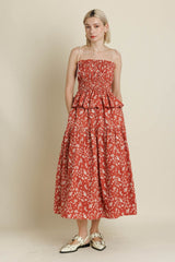 AMAYA FLORAL PRINTED TOP