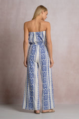 Cayenne Jumpsuit Natural Blue