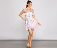 Charming Vibes Floral Chiffon Dress