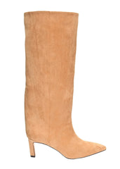 ESTELLE SUEDE POINTED BOOTS