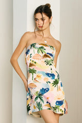 ISABELLA STRAPLESS MINI DRESS