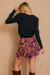 EVELYN KNIT CROPPED CARDIGAN