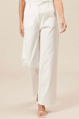 REEVE WHITE WIDE PANTS