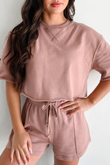 In My Feels Short Sleeve Top (Mocha)