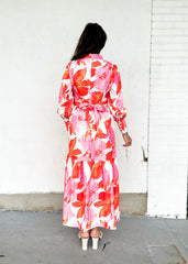 NINA FLORAL RADIANCE MAXI DRESS