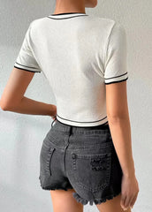 ROSIE SHORT SLEEVE TOP