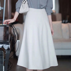 Casual Street Style Professional Skirt | The Sophisticated Shoppers