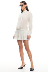 LIONESS Girls Girls Girls Mini Dress Onyx Polka