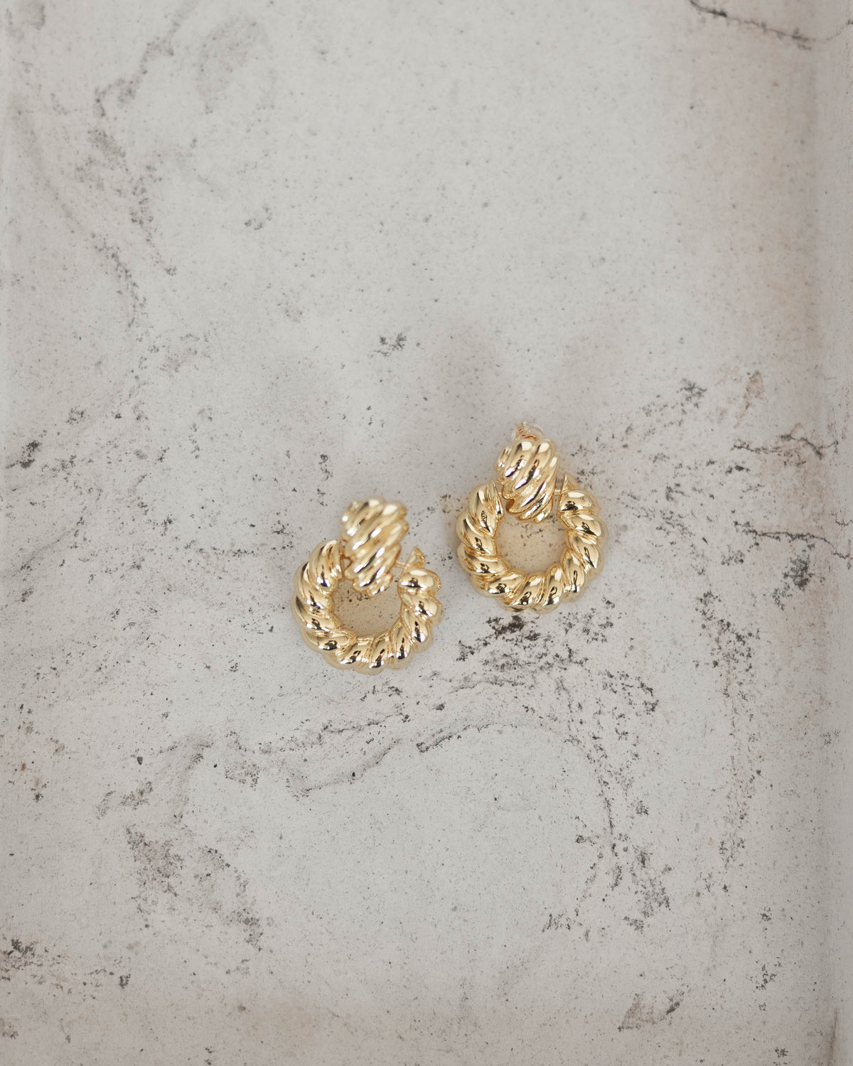 Lexi Twisted Gold Earring