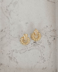 Lexi Twisted Gold Earring