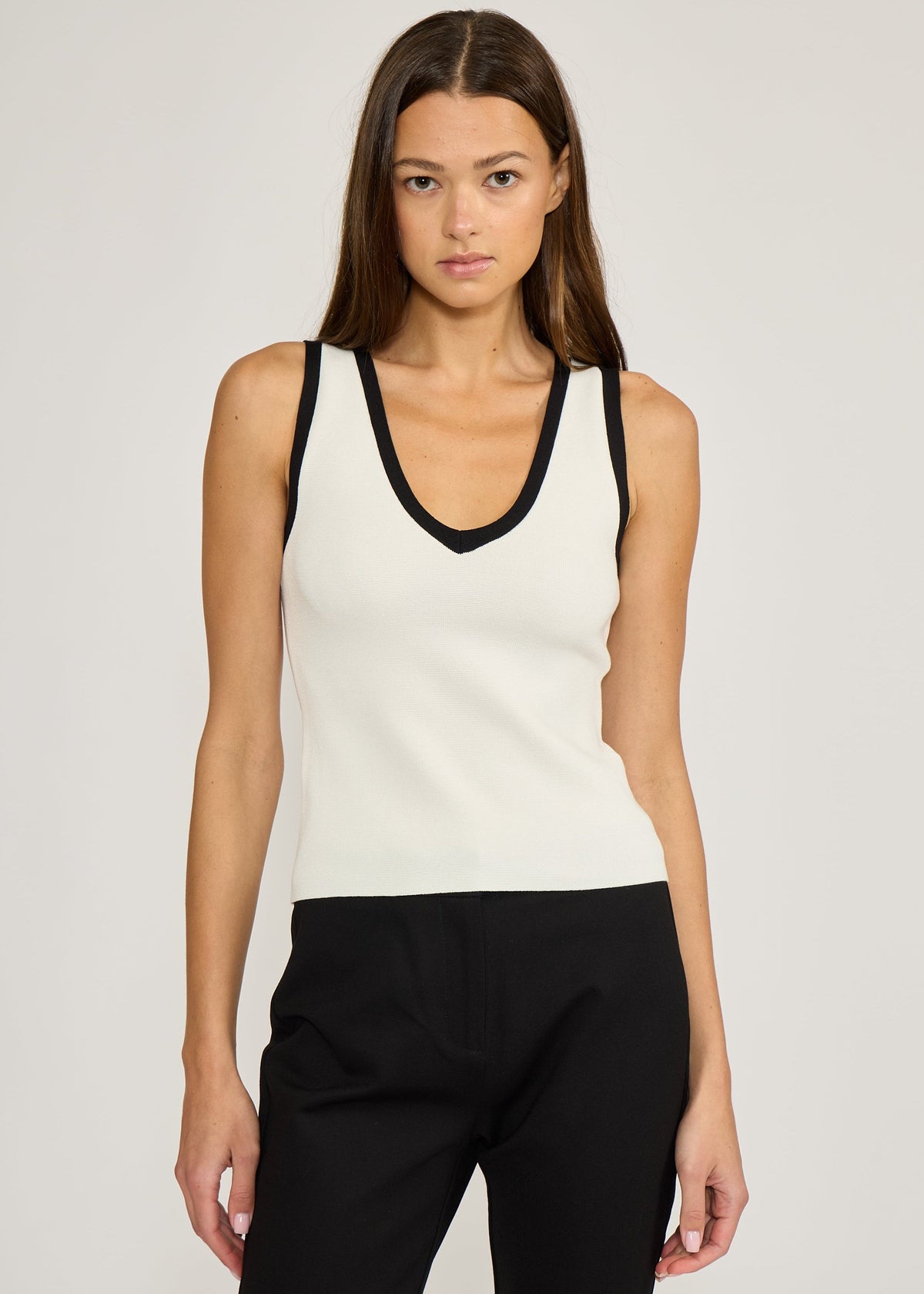 ANDY RIBBED TANK TOP