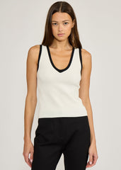 ANDY RIBBED TANK TOP