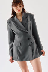 Luna Tailored Blazer Dress