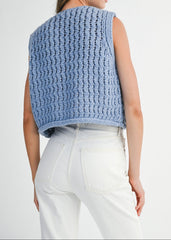 NORA CHUNKY KNIT VEST