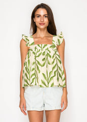 LOLA STRAP TIE TOP