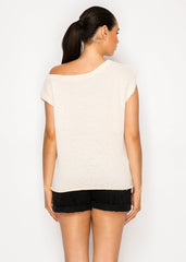 NINA ONE-SHOULDER TOP
