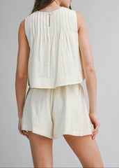 KENDALL PULL-ON MINI SHORTS