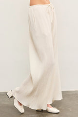 MONICA WIDE-LEG PANTS
