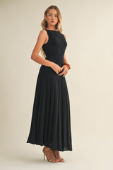 KIMBERLY SLEEVELESS MIDI DRESS