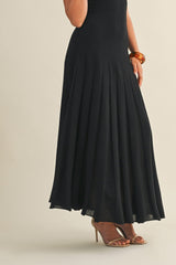 KIMBERLY SLEEVELESS MIDI DRESS