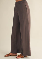 EVELYN WIDE-LEG PANTS
