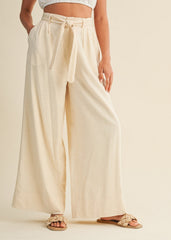 GRACIE PLEATED PALAZZO PANTS