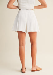 IRIS RELAXED PLEATED SHORTS