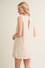 ASHLEY TRIMMED DRESS ROMPER
