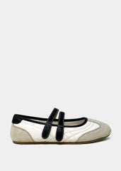 SALOME DUAL-STRAP FLATS