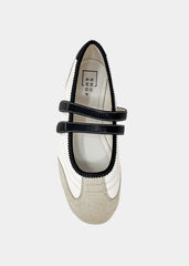 SALOME DUAL-STRAP FLATS