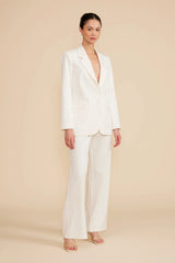 TARA WHITE CUPRO BLAZER