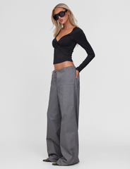 TYSHA PANT - CHARCOAL