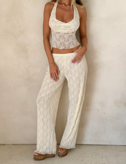 KATERINA PANT - IVORY LACE