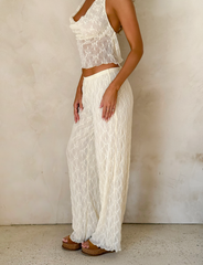 KATERINA PANT - IVORY LACE