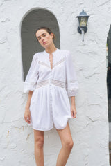 Vienna Dress White
