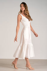 Rhodes Dress Off White