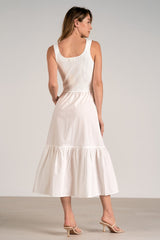 Rhodes Dress Off White