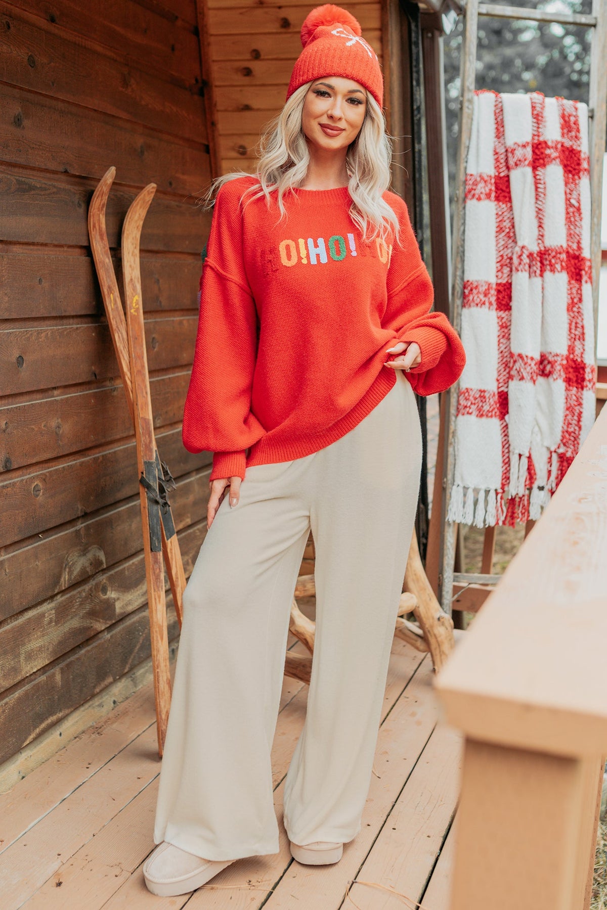 Chasing Calm Relaxed Wide Leg Pants (Cream)