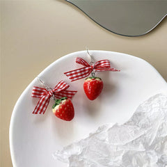 Strawberry Dangle Earrings