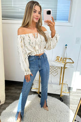Tisdale Off The Shoulder top