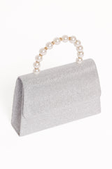 Jenn Embellished Bag - Champagne/Pearl