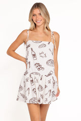 Evandra Mini Dress - Alfresco